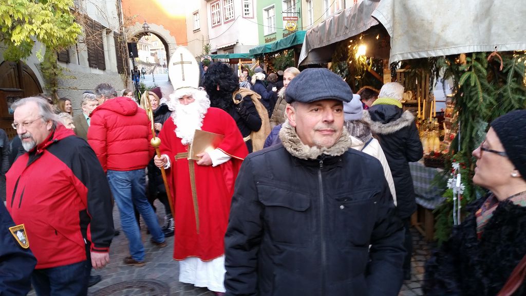 Weihnachtsmarkt Meersburg Nikolaus